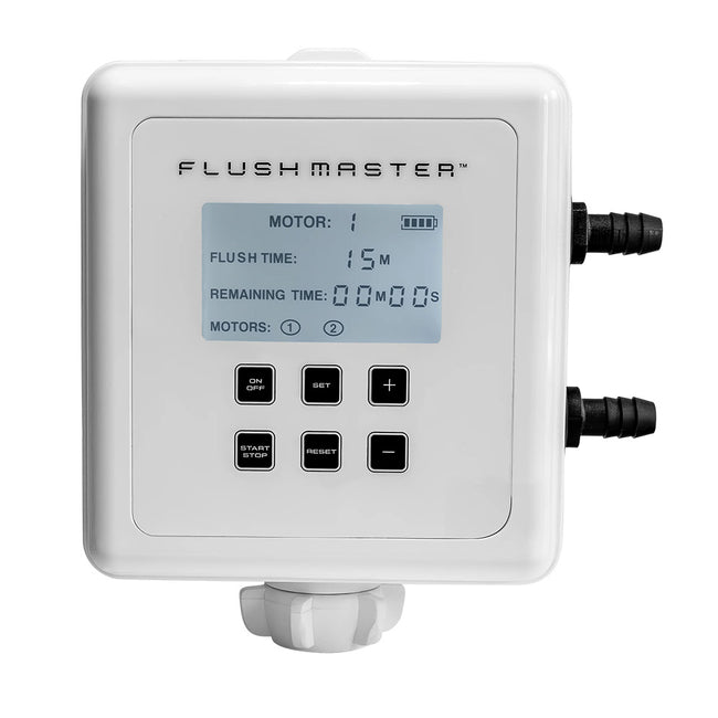 Sistema de descarga para motores fueraborda Flushmaster - 2 salidas con dos kits de manguera de 20 pies [SM-FM2020]