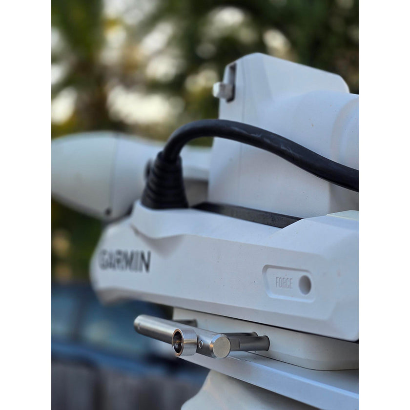 Perno de seguridad para motor de arrastre Sea Swivel Sea Secure de titanio para Garmin Kraken [SEA-SECURE-GK]