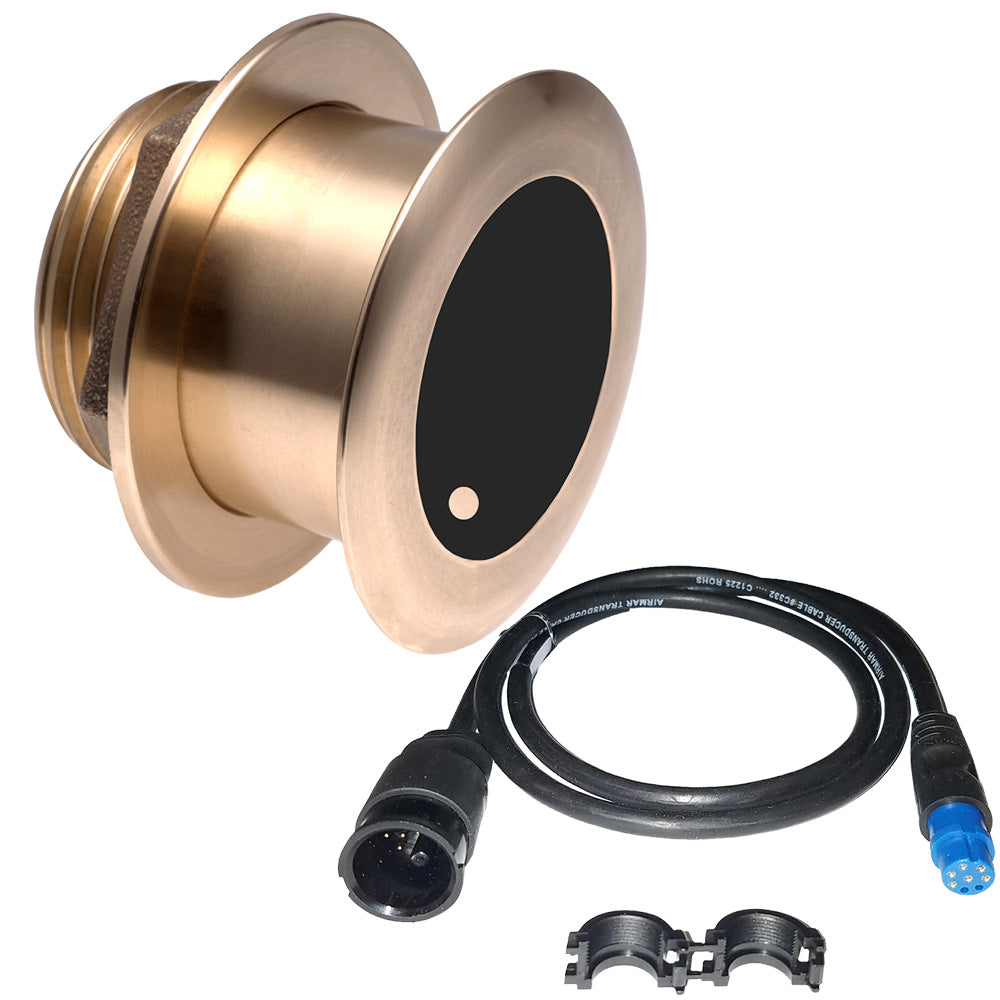 Airmar B175H - Pasacascos de bronce de 20 grados, 1 kW, para Garmin, con conector de 8 pines [B175C-20-H-8G]
