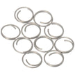 Barton Stainless Steel Large Split Rings - 14mm - 10-Pack [60191]