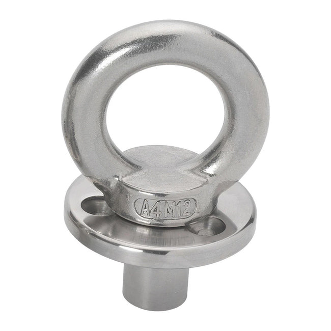 Barton Deck Plate w/Fixing  Eye w/Blanking Plug - M12 Eye [60362]