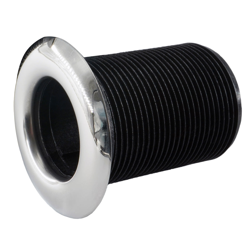 Forespar Pro Series Valve Stainless Steel Capped Thru-Hull Fits 1/2