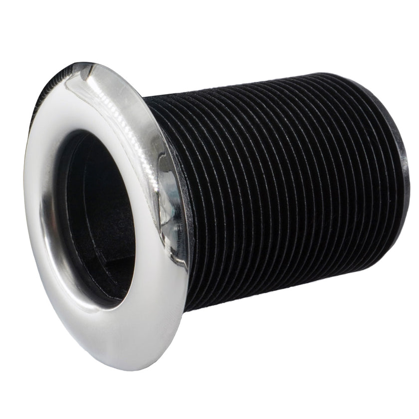 Forespar Pro Series Valve Stainless Steel Capped Thru-Hull Fits 1/2
