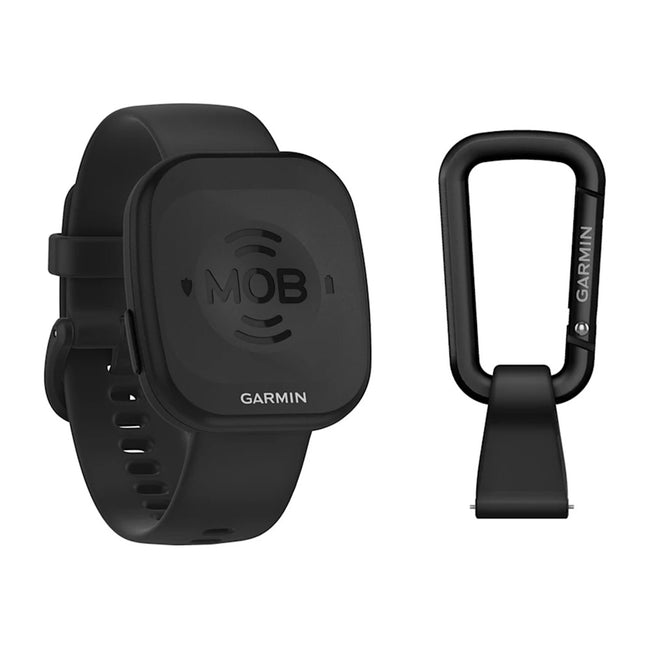 Garmin MOB Tag con correa negra de liberación rápida [010-02908-31]