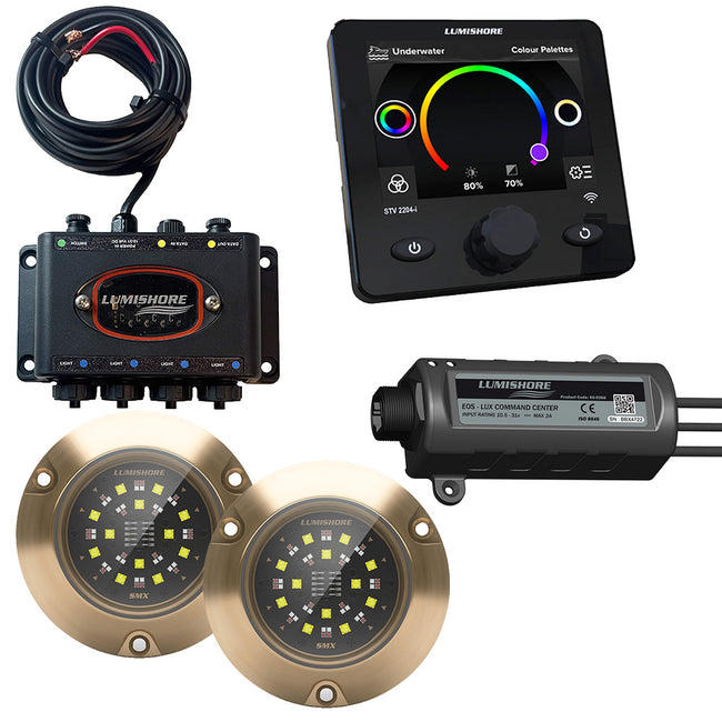 Lumishore LUX SMX154 2 Lights HUB LUX Command Center Display [010-04511-00]