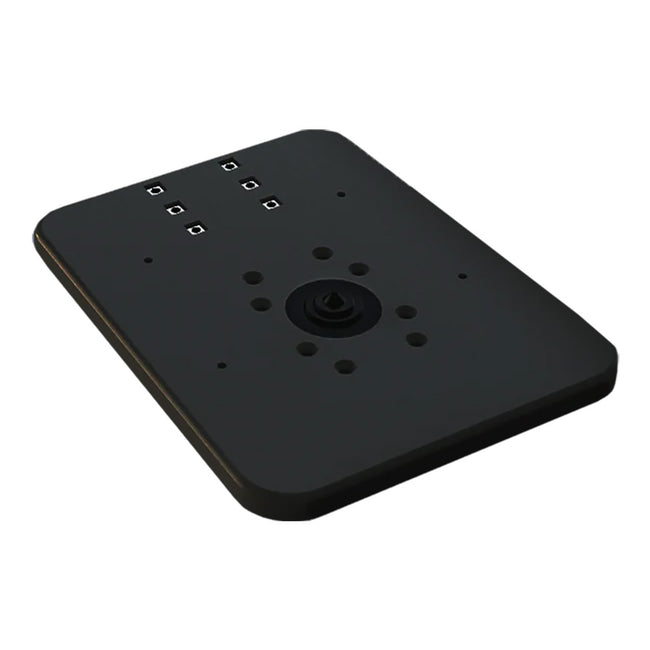 Seaview Starlink Performance Gen 3 Modular Top Plate f/Mounts Ending in M1  M2 - Black [ADASPG3BLK]