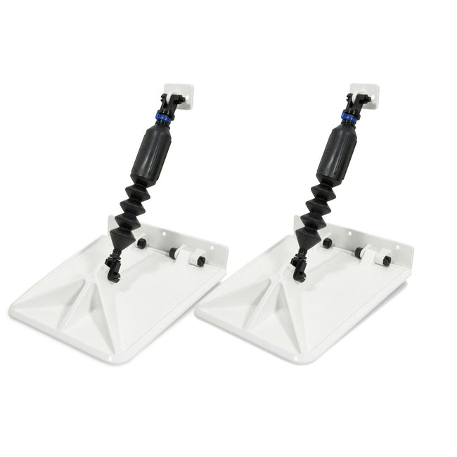 Smart Tabs SX Trim Tabs by Lectrotab 9.5 x 10 f/18'-20 Boat w/150 - 240HP - White [SXW9510-80]