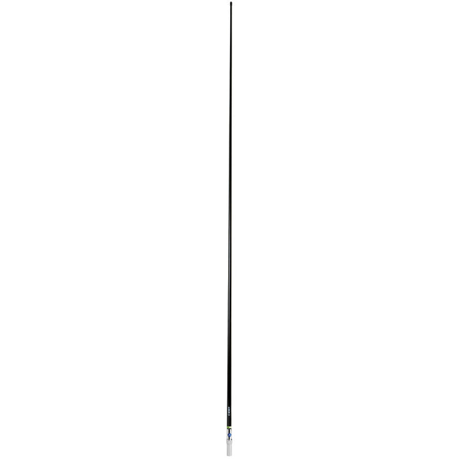 Scout 8' QuickFit Black VHF Antenna w/5M Cable + FME Quick 6 Foam Filled 6db Solid Brass  Copper Element [PF AN NVHF00042T]