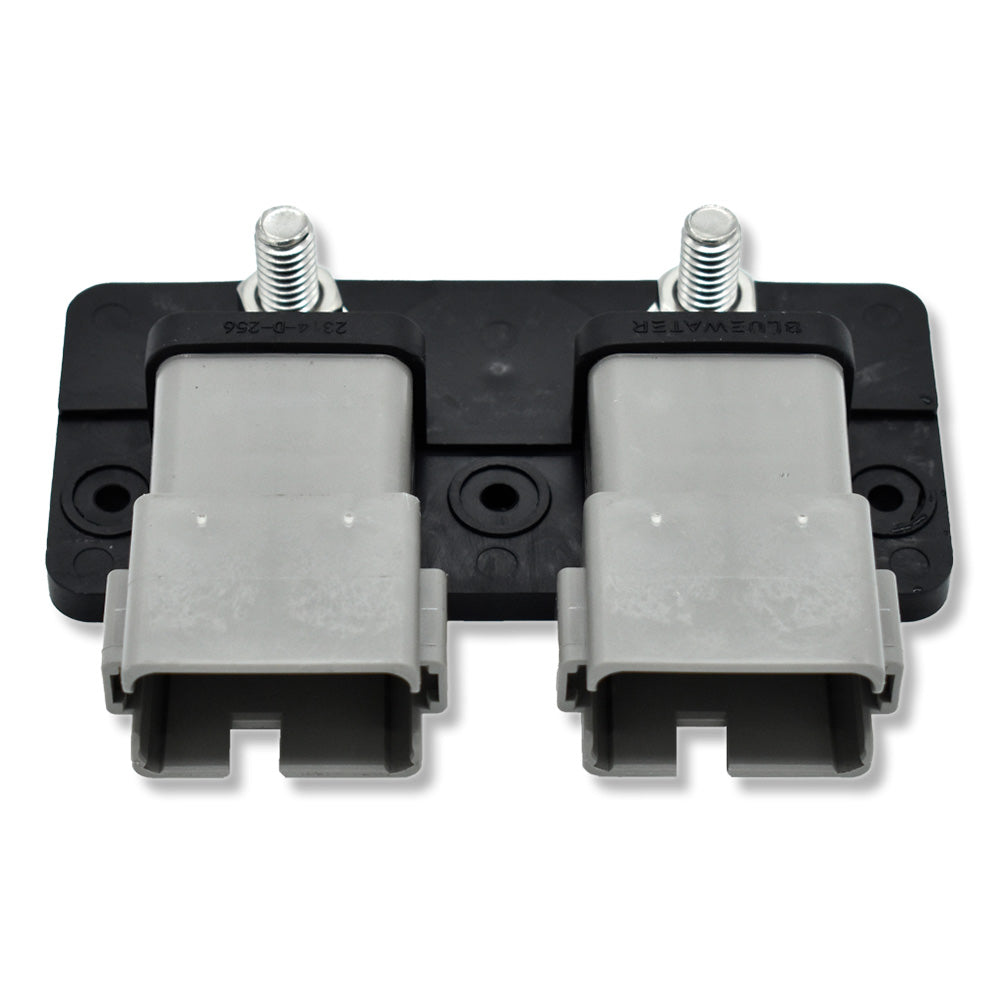 Bluewater Dual 12 Position Male Sealed Deutsch Connector Busbar - 5/16