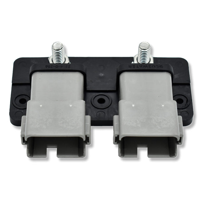 Bluewater Dual 12 Position Male Sealed Deutsch Connector Busbar - 5/16