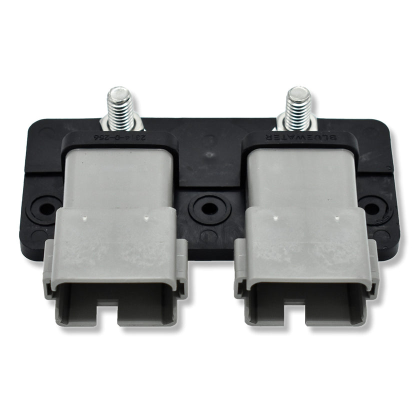 Bluewater Dual 12 Position Male Sealed Deutsch Connector Busbar - 5/16