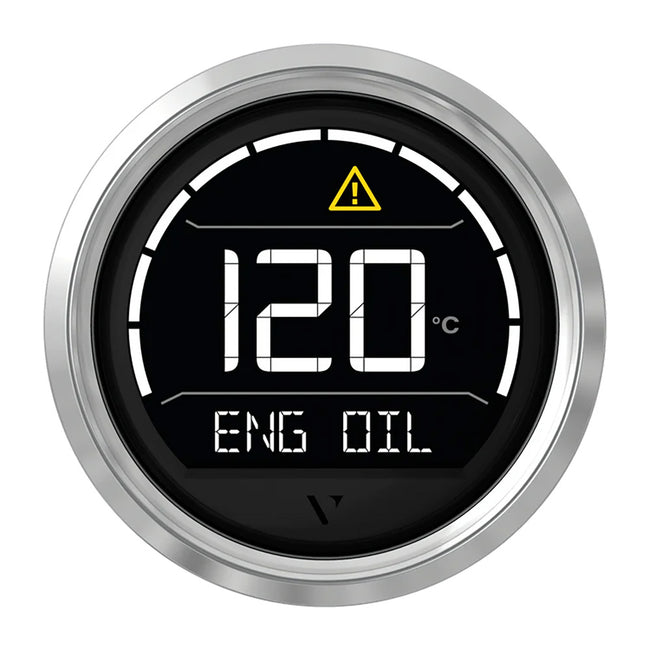 Veratron VL Digital 52 w/Triangular Chrome Bezel [B00205703]