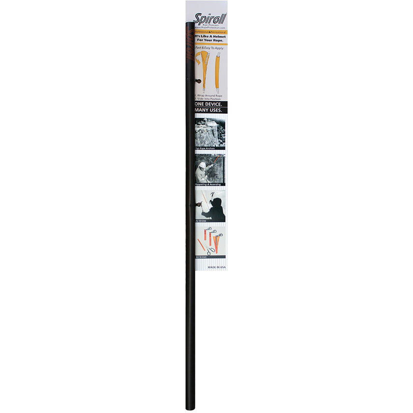Spiroll Rope Protector Black f/Lines 1/2