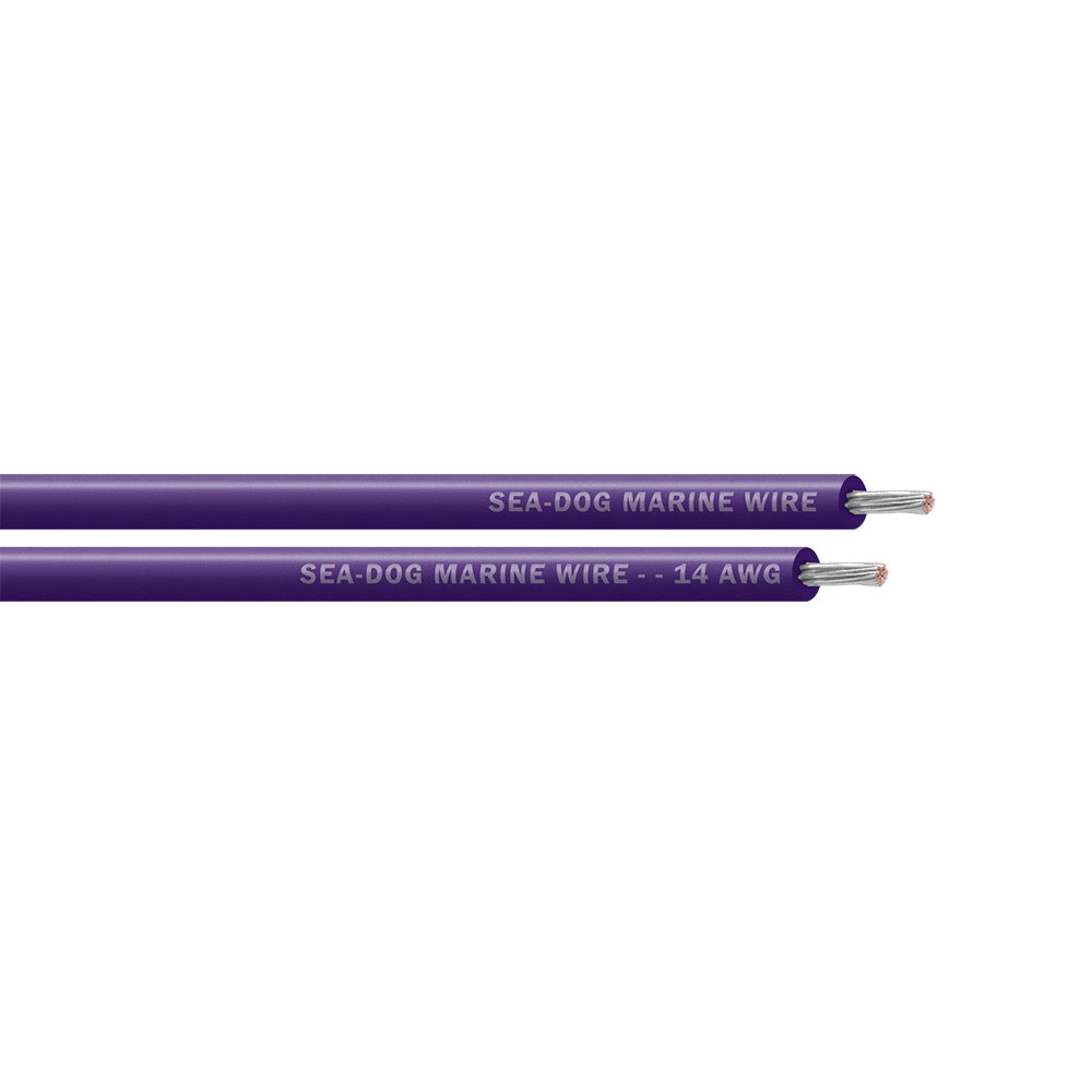 Sea-Dog 14 AWG Purple Primary Wire - 25' [8014100]