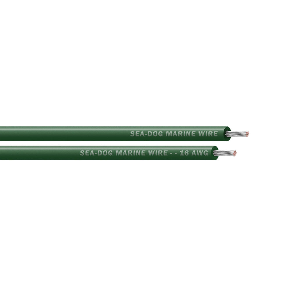 Sea-Dog 16 AWG Green Primary Wire - 250' [8016044]