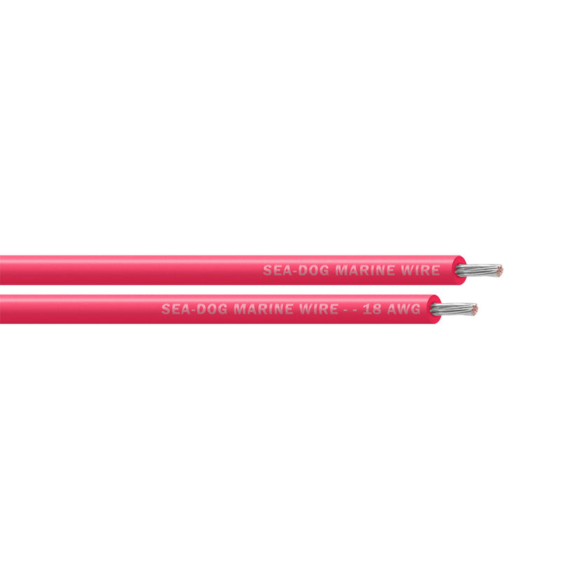 Sea-Dog 18 AWG Pink Primary Wire - 500' [8018097]