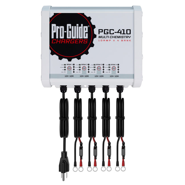 Pro-Guide 4 Bank On-Board Battery Charger - 12V - 40-Amp [PGC-410]