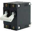 Egis A Series White Toggle Panel Mount Circuit Breaker - Dual Pole 30A [3202-30]
