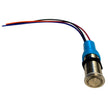 Bluewater 22MM Programmable Waterproof Nav/Anc Blue/Green/Red Switch w/Breaker [9060-3114]