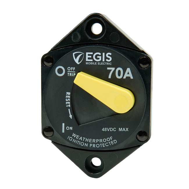 Egis 70A Circuit Breaker - 87 Series - Panel Mount [4707-070]