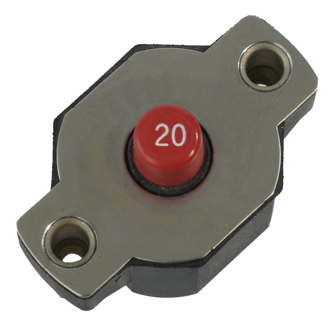 Egis 20A Push Button Circuit Breaker - Reset Only [4712-20]