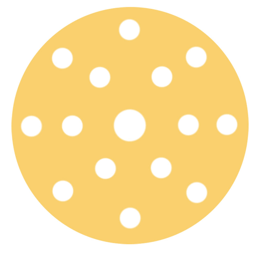 RUPES MULTIPURPOSE Paper Abrasive Discs 150mm (6
