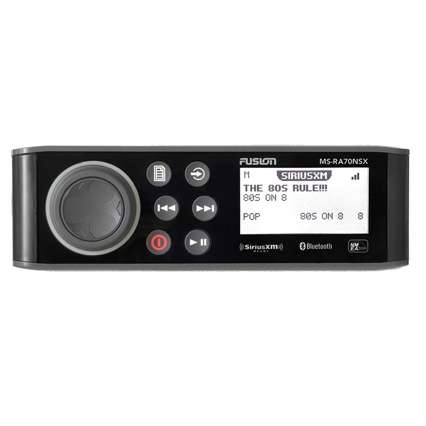 Fusion MS-RA70NSX Stereo w/AM/FM/BT/SiriusXM - 2-Zone *Remanufactured [010-N1516-30]