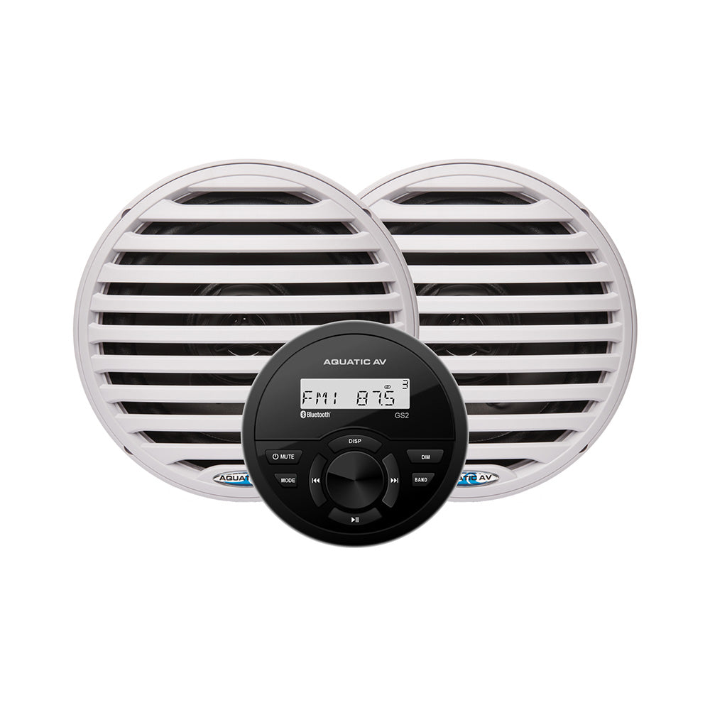 Aquatic AV GS2 Gauge Stereo  Pair of EC651 6.5