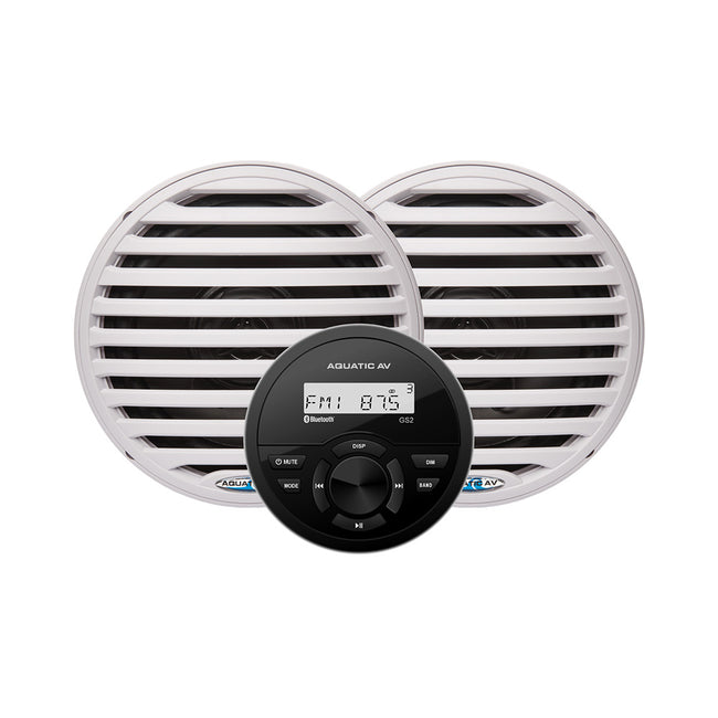 Aquatic AV GS2 Gauge Stereo  Pair of EC651 6.5