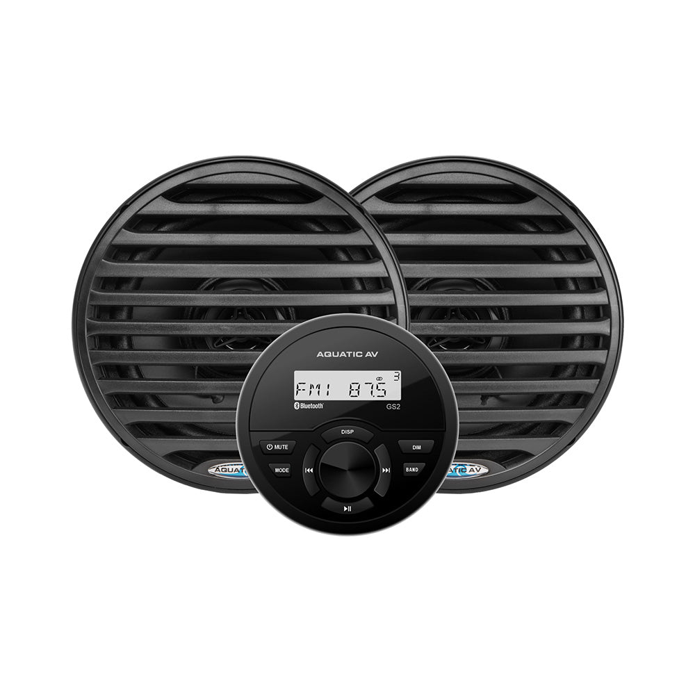 Aquatic AV GS2 Gauge Stereo  Pair of EC652 6.5
