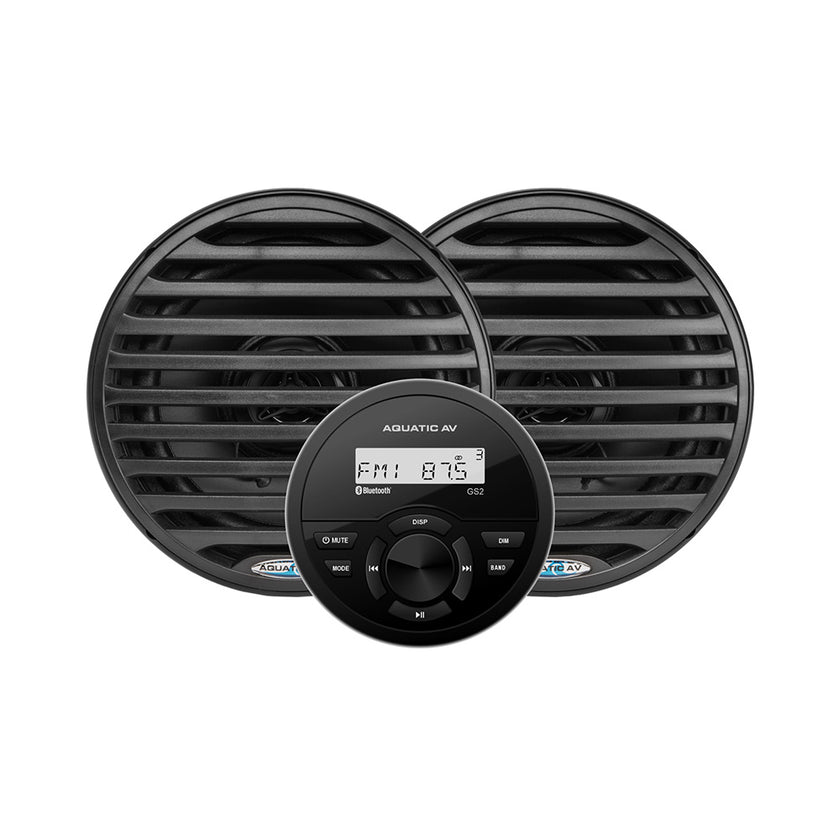 Aquatic AV GS2 Gauge Stereo  Pair of EC652 6.5