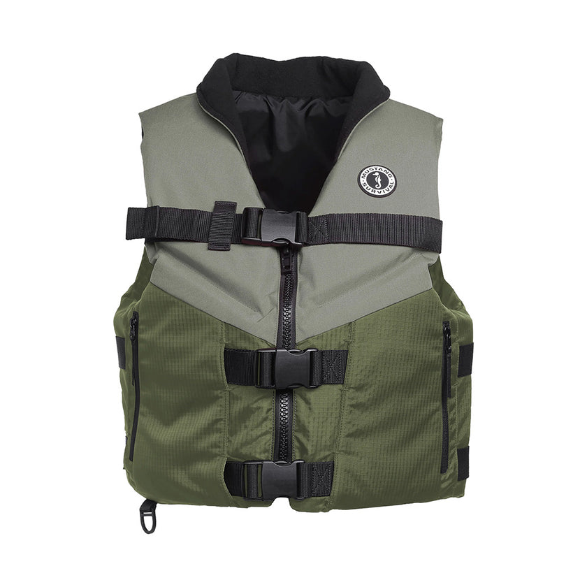 Mustang Accel Foam Vest - Green/Grey - XXL [MV4627-833-XXL]