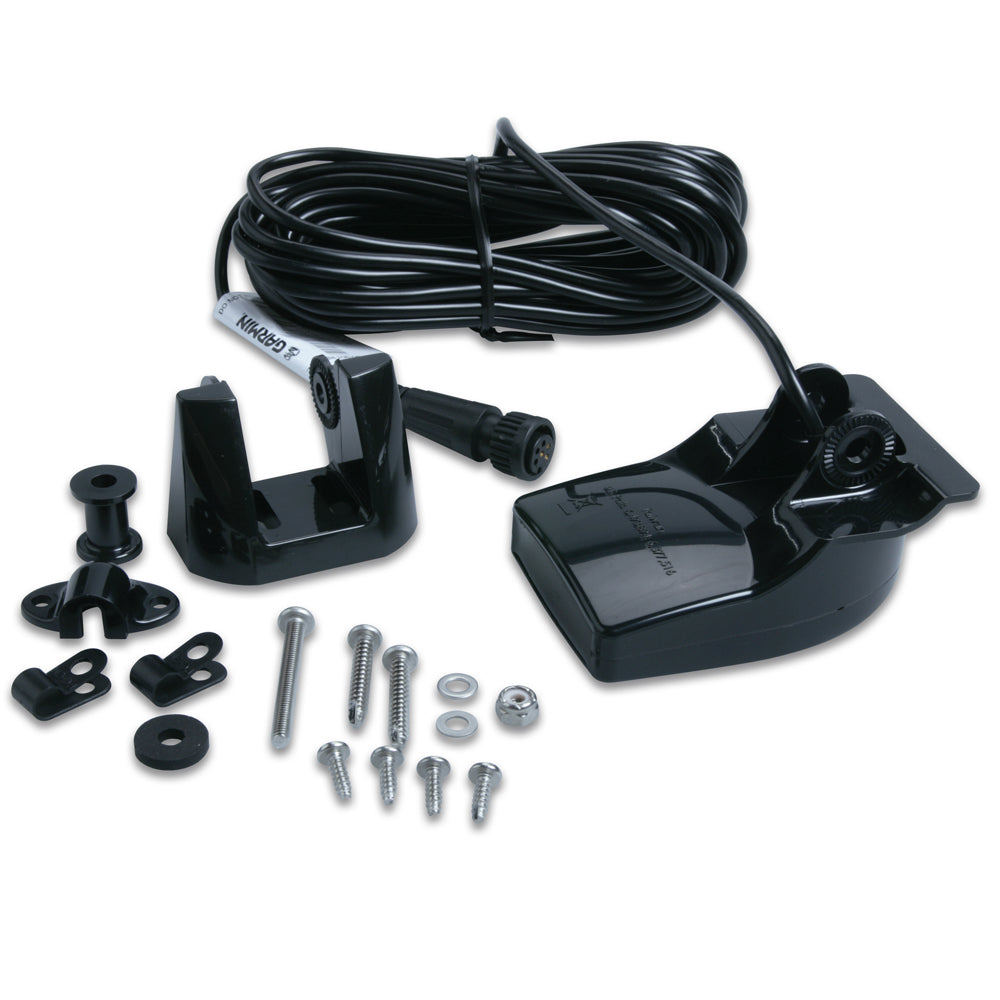 Garmin 200/50 kHz, 10/40 grados, sensor de plástico, profundidad y temperatura - 6 pines [010-10272-00]