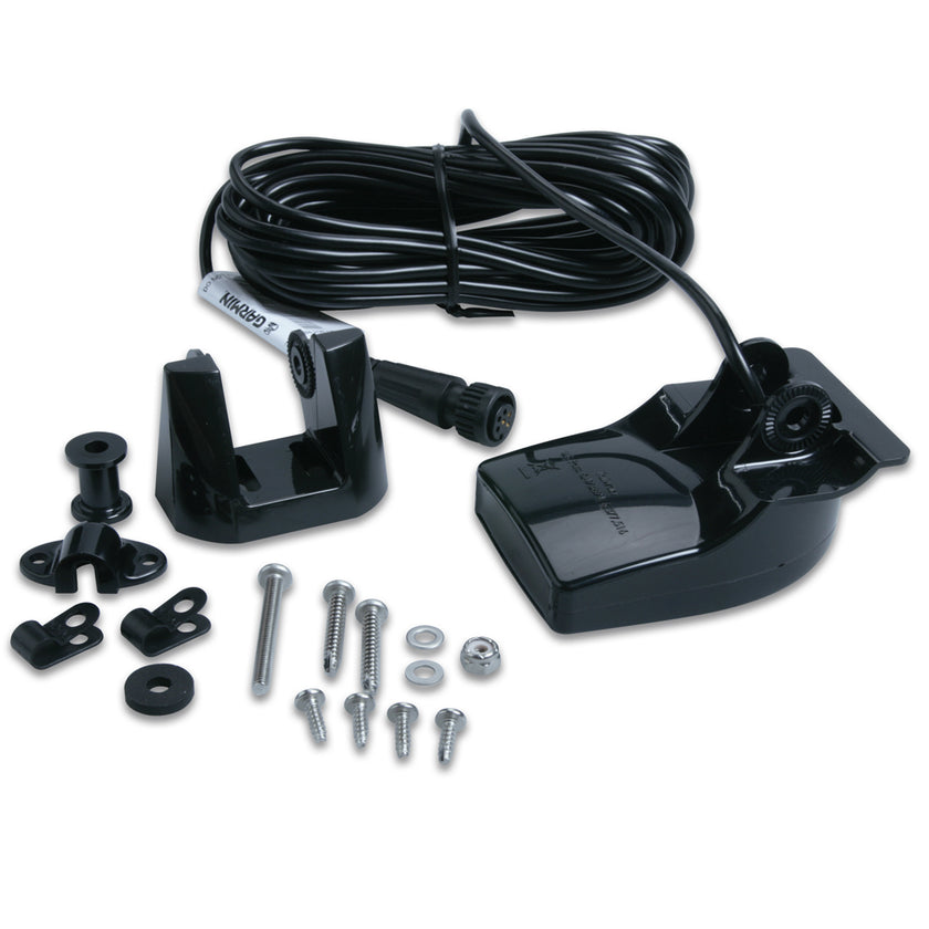 Garmin 200/50 kHz, 10/40 grados, sensor de plástico, profundidad y temperatura - 6 pines [010-10272-00]