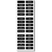 Blue Sea 8067 AC Panel Extended 120 Label Set [8067]
