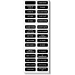 Blue Sea 8039 DC Panel Extended 120 Label Set [8039]