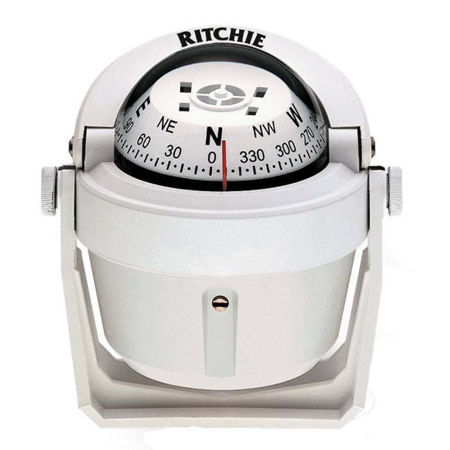 Brújula Ritchie B-51W Explorer - Soporte de montaje - Blanca [B-51W]