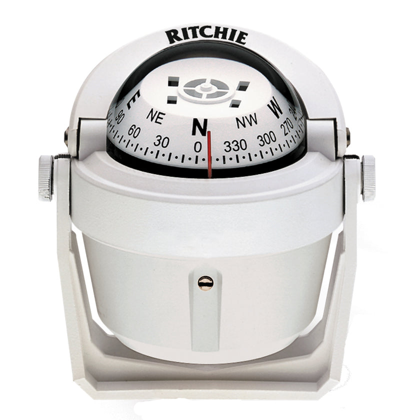 Brújula Ritchie B-51W Explorer - Soporte de montaje - Blanca [B-51W]