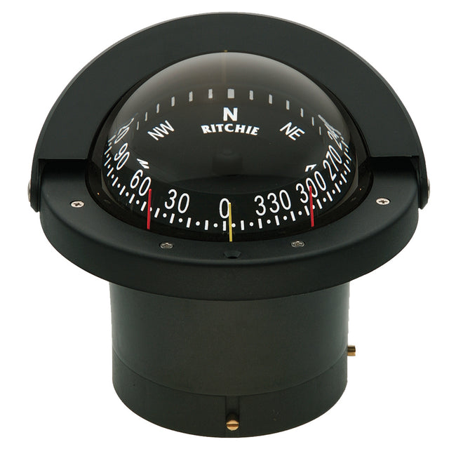 Brújula de navegación Ritchie FN-203 - Montaje empotrado - Negra [FN-203]