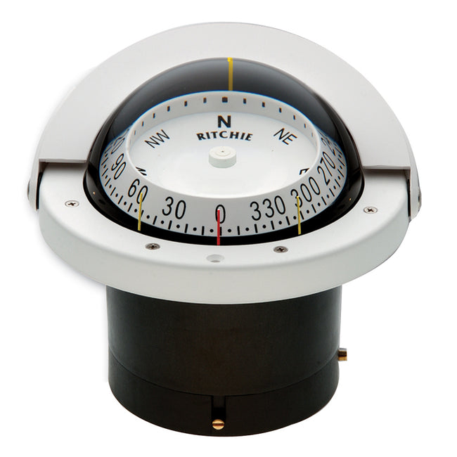 Brújula Navigator Ritchie FNW-203 - Montaje empotrado - Blanca [FNW-203]