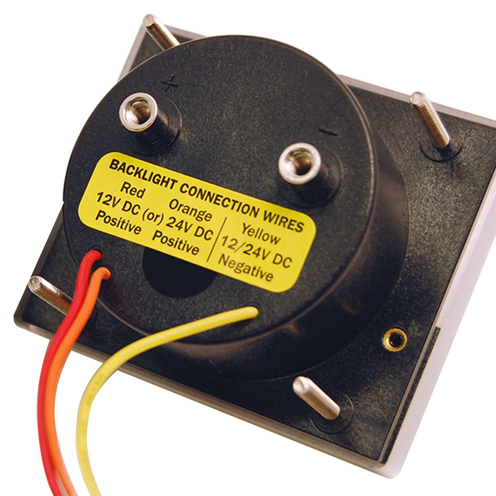 Amperímetro analógico de CC Blue Sea 8022 - Cara de 2-3/4, 0-50 A CC [8022]