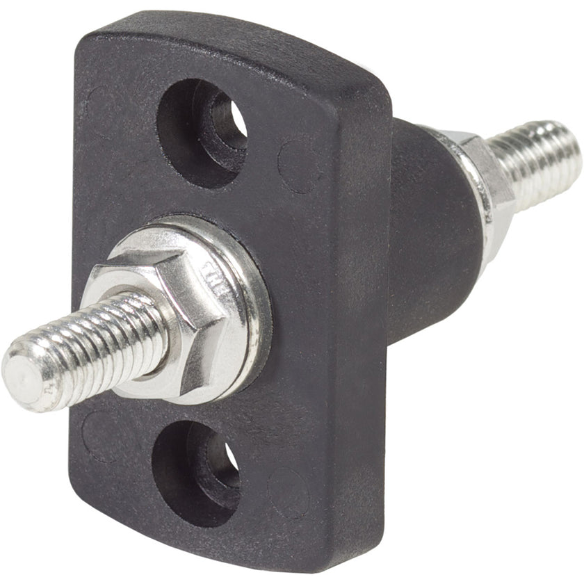 Conector pasante de terminal negro Blue Sea 2201 [2201]