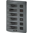 Panel de fusibles impermeable Blue Sea 4306 WeatherDeck - 6 posiciones - Gris [4306]