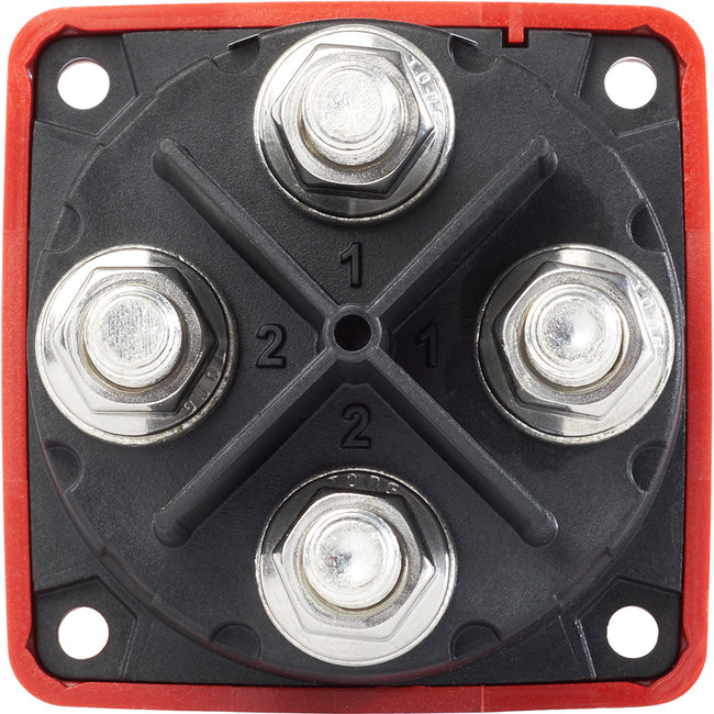 Interruptor de batería Blue Sea 6010 serie m (mini) de doble circuito [6010]