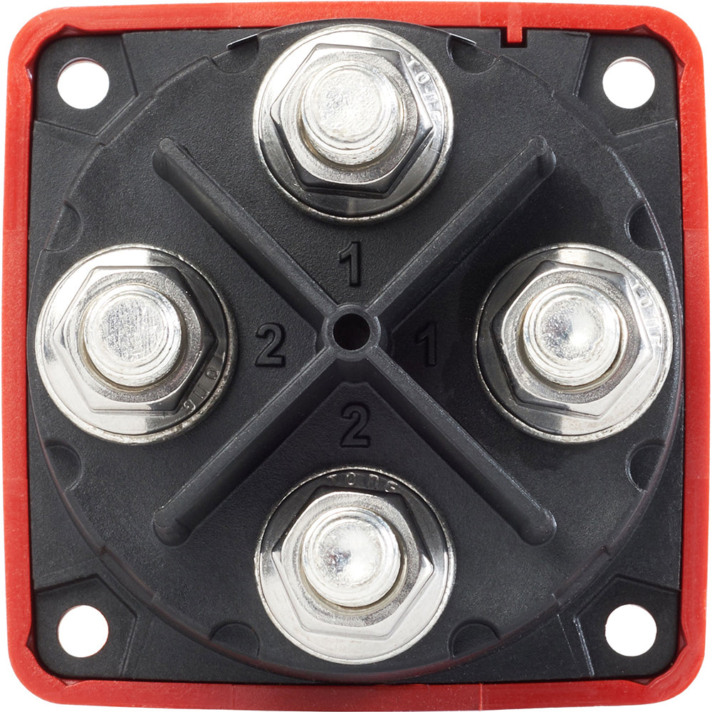 Interruptor de batería Blue Sea 6011 serie m (mini) de doble circuito Plus [6011]