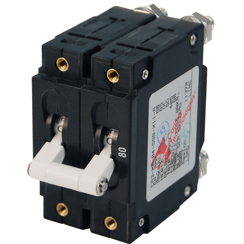 Disyuntor bipolar Blue Sea 7256 serie C - 80 A [7256]