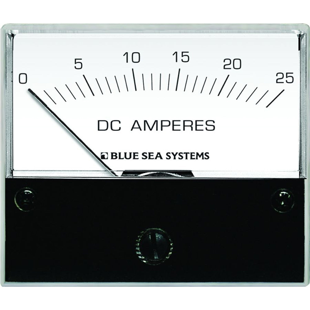 Amperímetro analógico de CC Blue Sea 8005 - Cara de 2-3/4