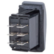 Blue Sea 8222 Water Resistant Contura III Switch - (ON)-OFF-(ON) - Grey [8222]