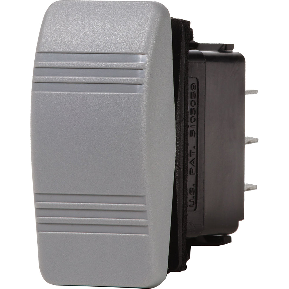 Interruptor Contura III resistente al agua Blue Sea 8231 - APAGADO-(ENCENDIDO) - Gris [8231]