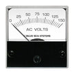 Microvoltímetro analógico de CA Blue Sea 8244, cara de 2